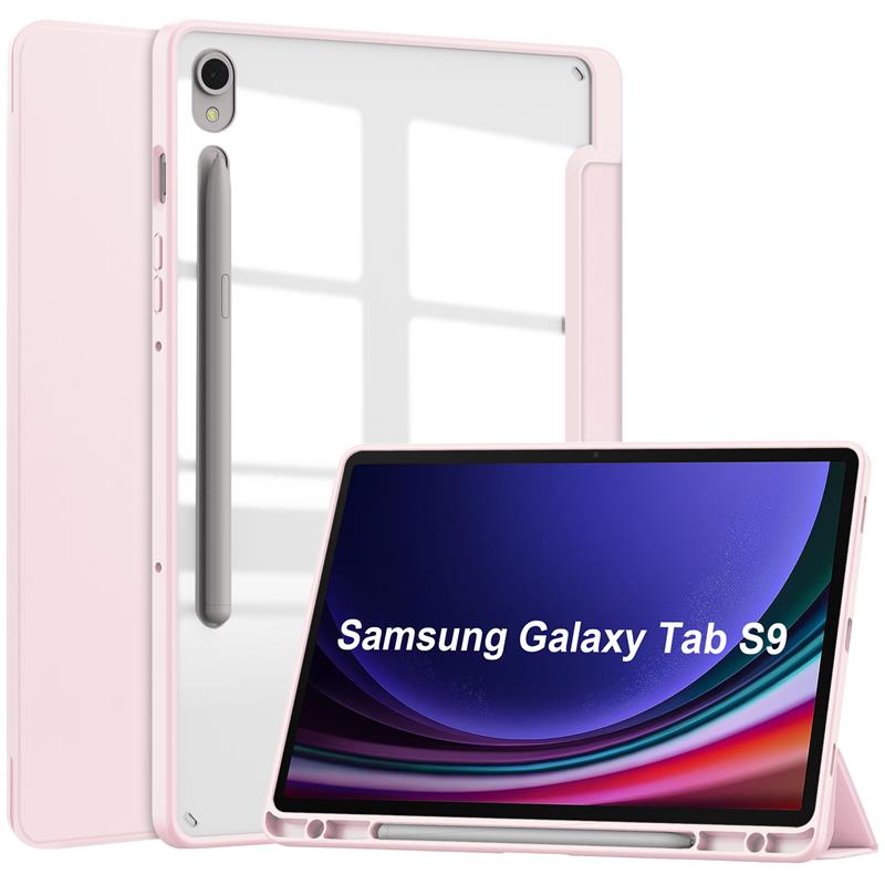 Funda de Cuero para Tablet Samsung Galaxy Tab S9 S9+ Plus Soporte Inteligente Cubierta para Dormir - Imagen 23 de 24