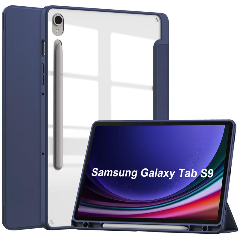 Funda de Cuero para Tablet Samsung Galaxy Tab S9 S9+ Plus Soporte Inteligente Cubierta para Dormir - Imagen 20 de 24