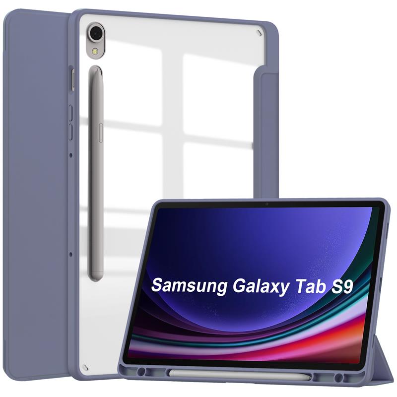 Funda de Cuero para Tablet Samsung Galaxy Tab S9 S9+ Plus Soporte Inteligente Cubierta para Dormir - Imagen 21 de 24