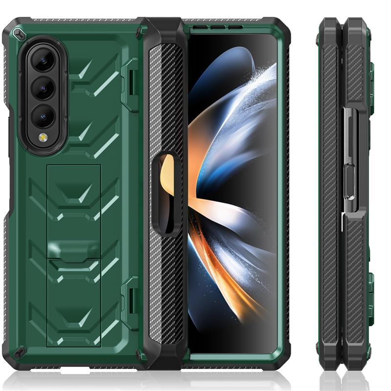 Fold Case For Samsung Galaxy Z Fold 4 5 3 Stand Cover ShockProof Rugged Armor - Picture 16 of 18