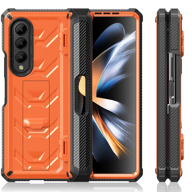 Fold Case For Samsung Galaxy Z Fold 4 5 3 Stand Cover ShockProof Rugged Armor - Picture 15 of 18