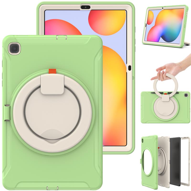 Custodia Stand per Samsung Galaxy Tab S6 S6 Lite 10.4 Rotante Bambini Antiurto Cover - Foto 19 di 24