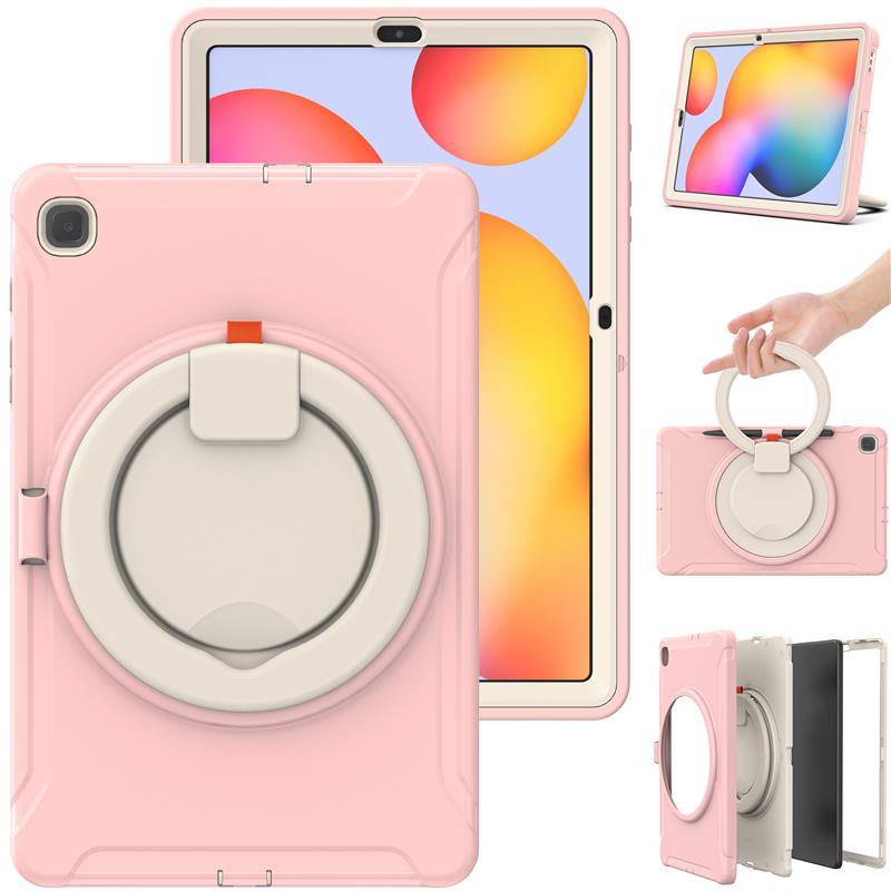 Custodia Stand per Samsung Galaxy Tab S6 S6 Lite 10.4 Rotante Bambini Antiurto Cover - Foto 18 di 24