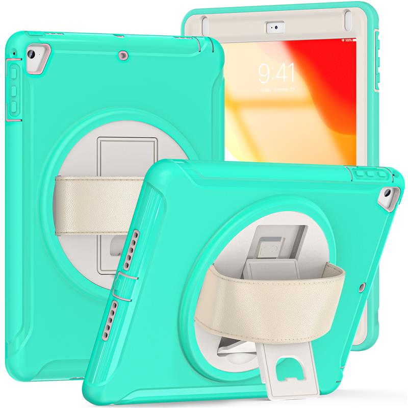 Rugged Shockproof Stand Case For iPad 10th Generation 10.9 iPad 5th 6th Mini Air - Picture 25 of 26