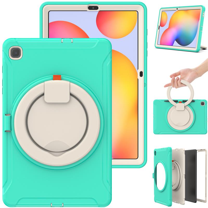 Custodia Stand per Samsung Galaxy Tab S6 S6 Lite 10.4 Rotante Bambini Antiurto Cover - Foto 20 di 24