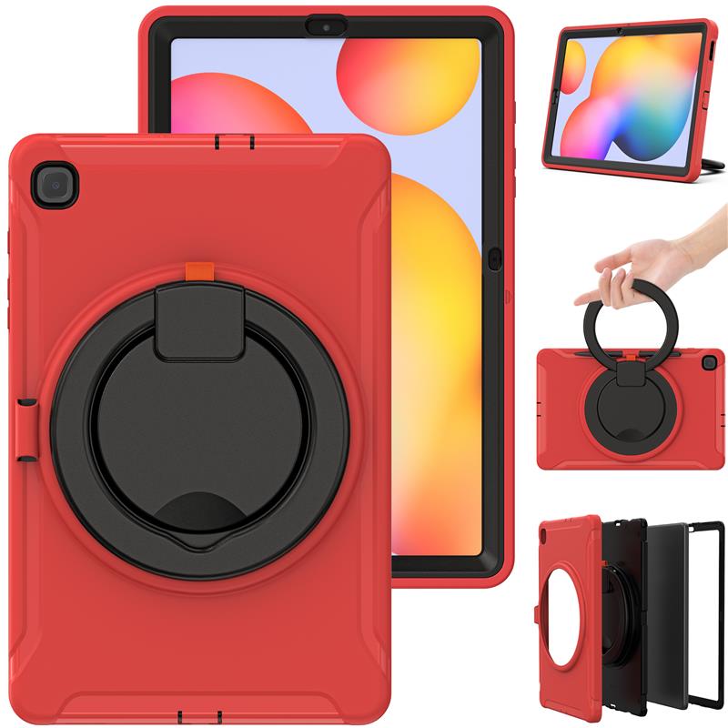 Custodia Stand per Samsung Galaxy Tab S6 S6 Lite 10.4 Rotante Bambini Antiurto Cover - Foto 15 di 24
