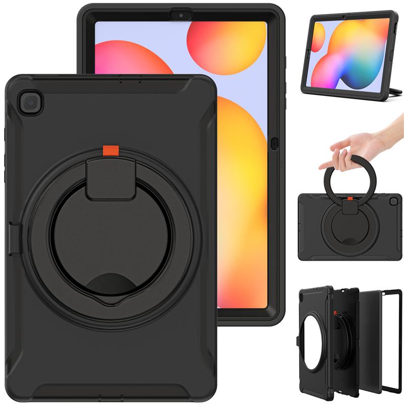 Custodia Stand per Samsung Galaxy Tab S6 S6 Lite 10.4 Rotante Bambini Antiurto Cover - Foto 14 di 24