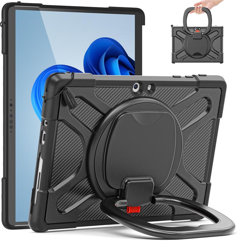 Stand Case For Microsoft Surface Go 4 3 2 1st Heavy Duty Shockproof Armor Cover - Picture 25 of 26