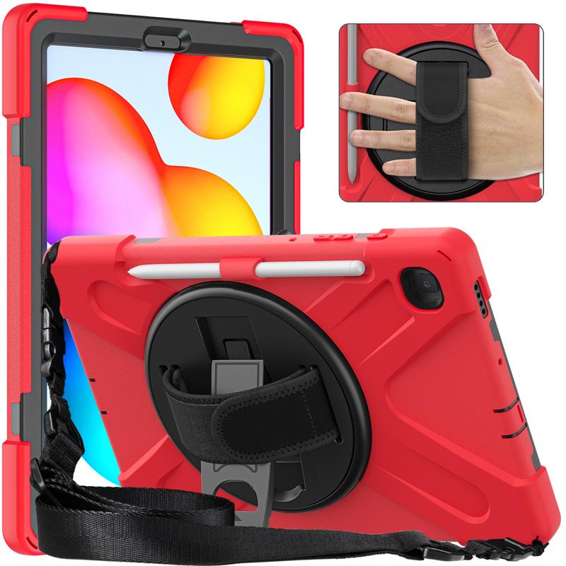 Rugged Case Samsung Galaxy Tab S6 Lite 10.4 P613 P619 P610 P615 Flip Stand Cover - Picture 25 of 32