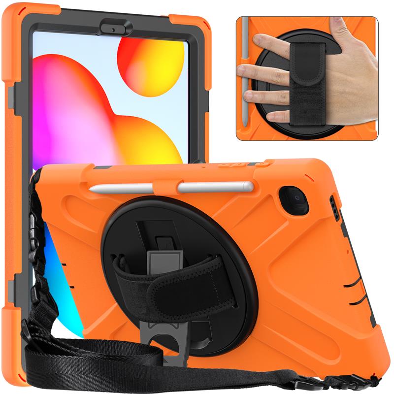 Rugged Case Samsung Galaxy Tab S6 Lite 10.4 P613 P619 P610 P615 Flip Stand Cover - Picture 28 of 32