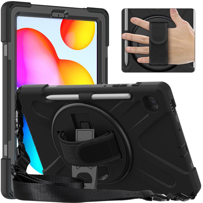 Rugged Case Samsung Galaxy Tab S6 Lite 10.4 P613 P619 P610 P615 Flip Stand Cover - Picture 24 of 32