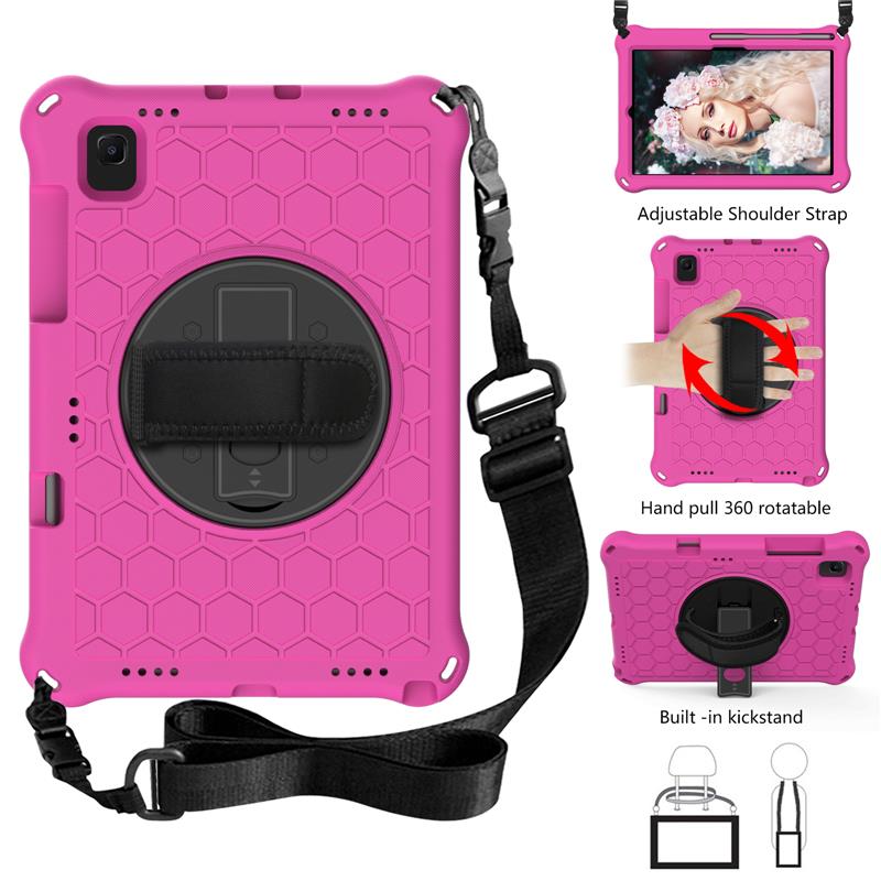 Kids Case For Samsung Tab S6 Lite 2024 S6 A7 S5E Shockproof Tablet Strap Cover - Picture 26 of 28
