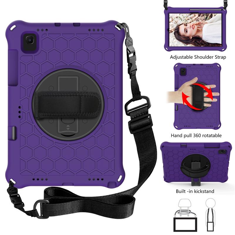 Kids Case For Samsung Tab S6 Lite 2024 S6 A7 S5E Shockproof Tablet Strap Cover - Picture 27 of 28