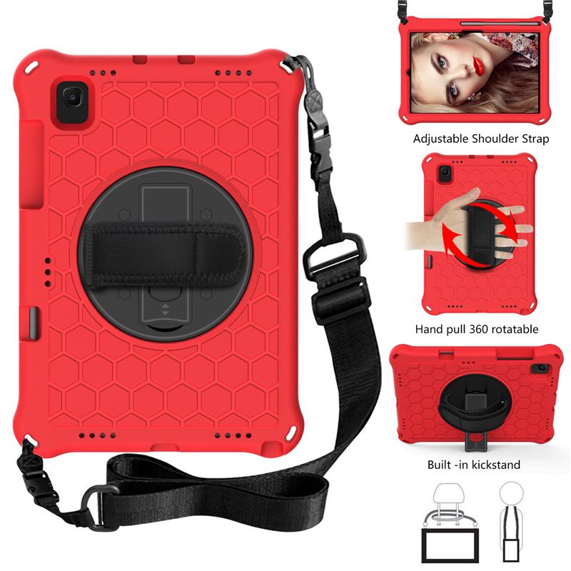 Kids Case For Samsung Tab S6 Lite 2024 S6 A7 S5E Shockproof Tablet Strap Cover - Picture 24 of 28