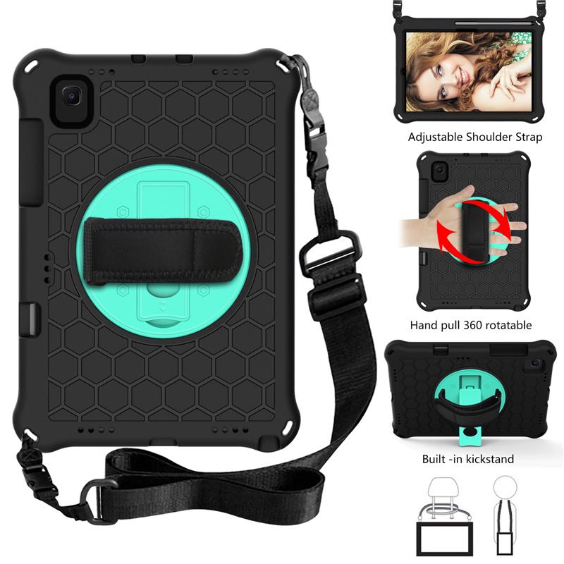 Kids Case For Samsung Tab S6 Lite 2024 S6 A7 S5E Shockproof Tablet Strap Cover - Picture 22 of 28