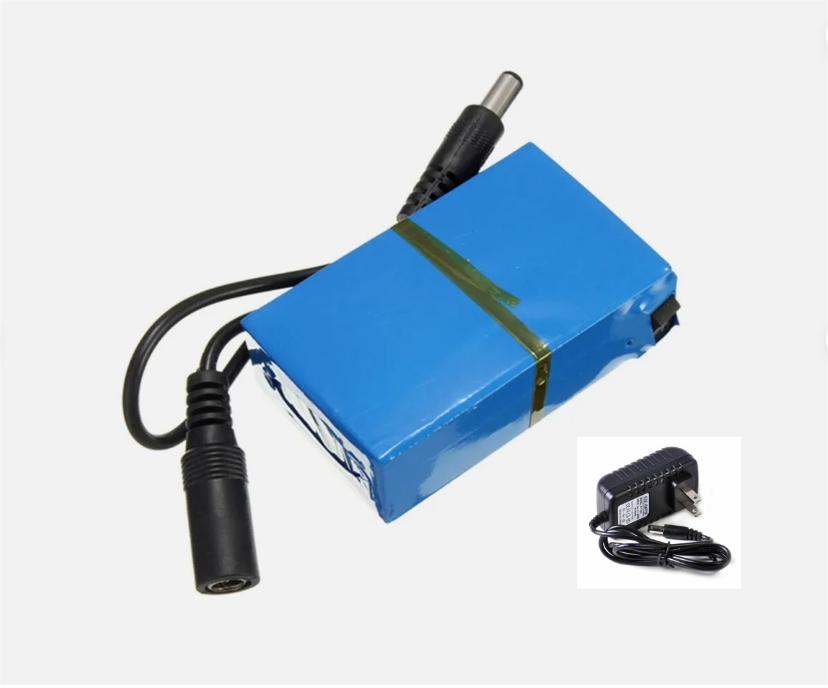 Batteria Portatile 12V 20000mAh NUOVA Ricaricabile Li-Ion con Caricabatterie - Foto 9 di 10