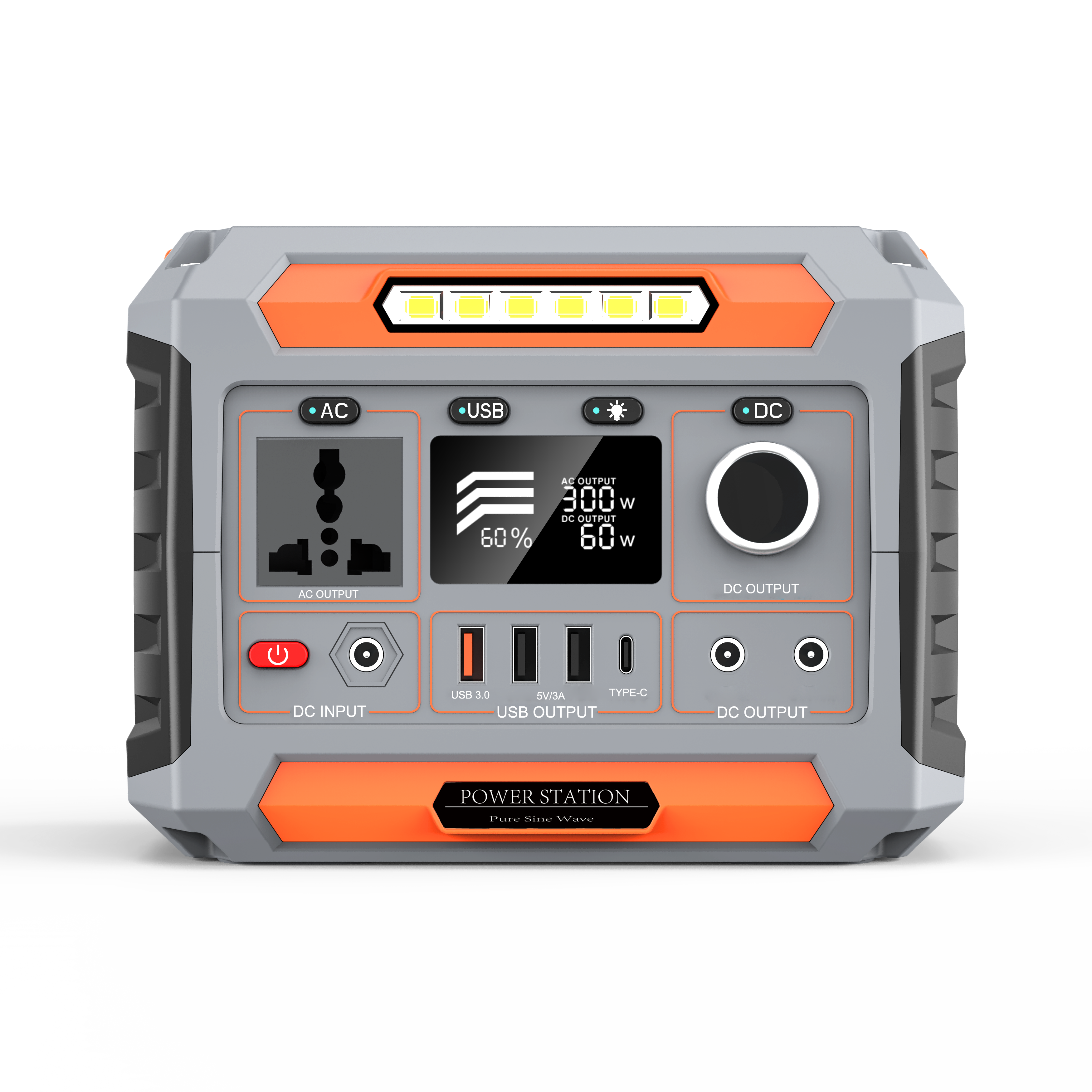 Portable 300W Power Station 270Wh/70200mAh Backup Battery Camping/RV - Picture 21 of 22