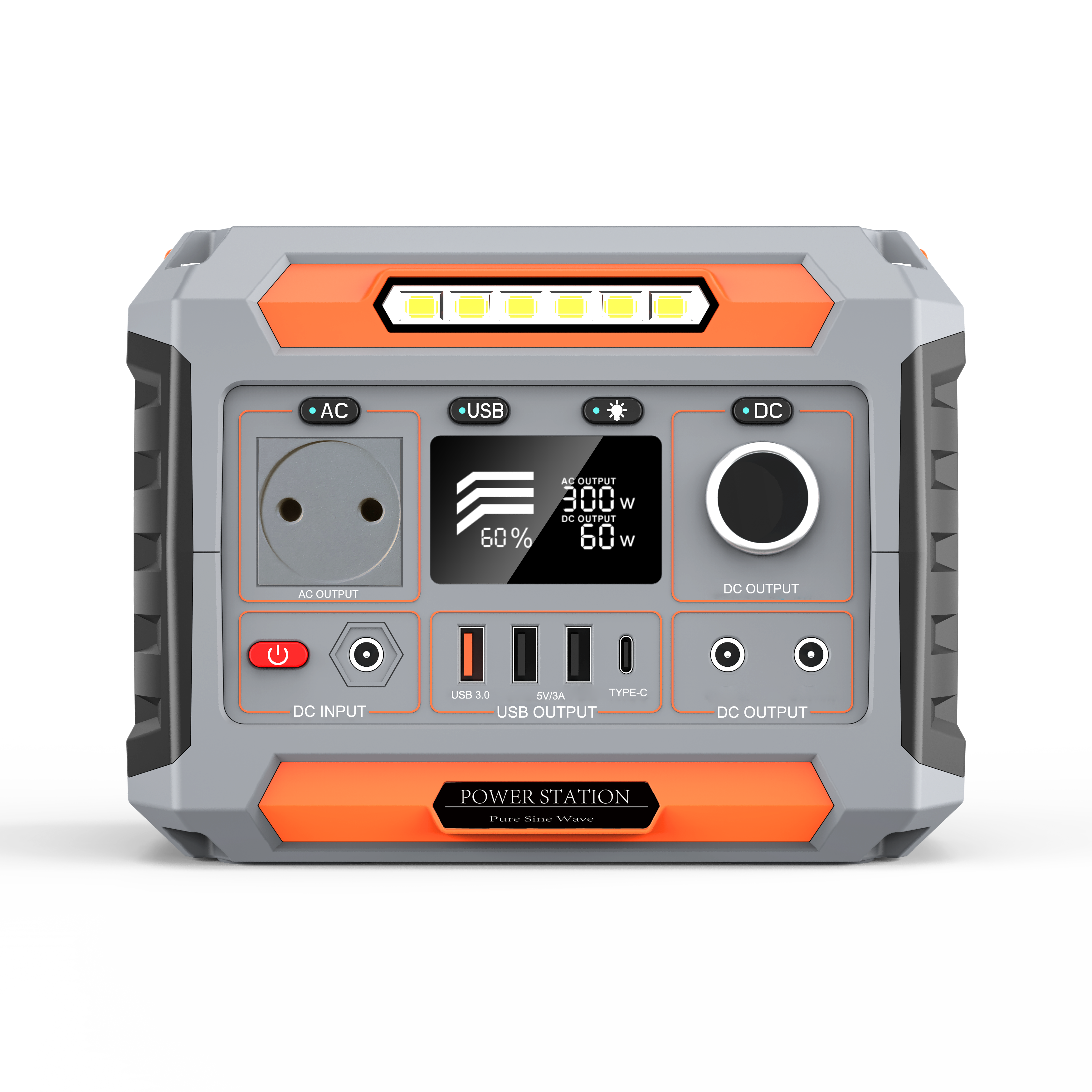 Portable 300W Power Station 270Wh/70200mAh Backup Battery Camping/RV - Picture 20 of 22