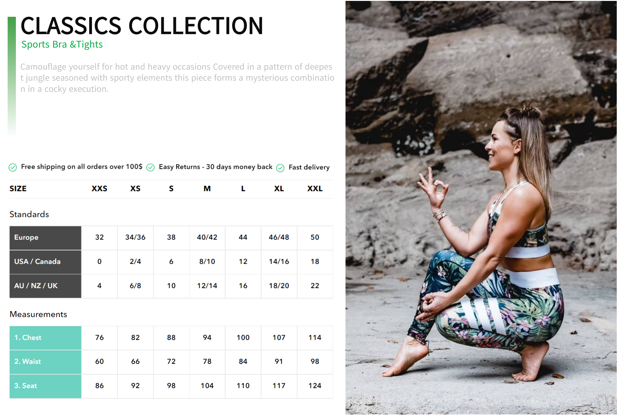 Jungle Fusion Tights And Vest Sets - Yoga – Naikeway
