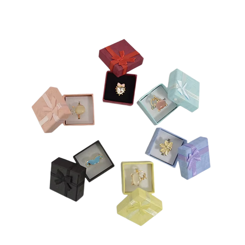 24Pcs/Lot Ring Jewelry Organizer Packaging Boxes, Paper Gift Case for Rings Earrings St... - SKU RJO02156 - UGI Packaging