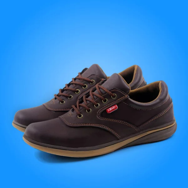 Sepatu Casual Pria J 35 Original Sneakers Kulit Sneaker Kerja Kasual Kantor (3)