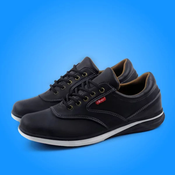 Sepatu Casual Pria J 35 Original Sneakers Kulit Sneaker Kerja Kasual Kantor (4)