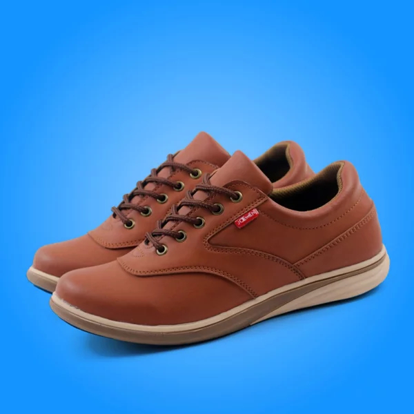 Sepatu Casual Pria J 35 Original Sneakers Kulit Sneaker Kerja Kasual Kantor (5)