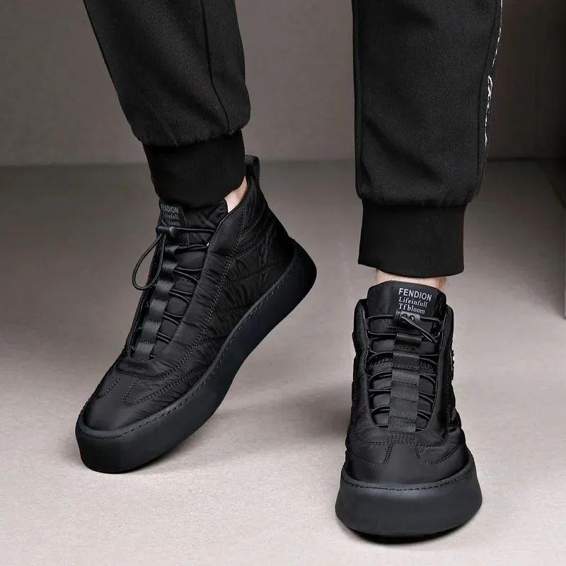 Winter cotton plush warm and casual trendy sneakers (2)