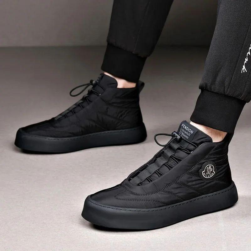 Winter cotton plush warm and casual trendy sneakers (3)