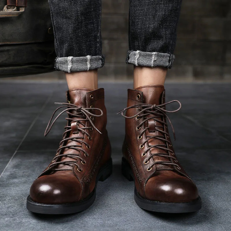 RetroFreeze™ Handmade Genuine Leather Boots (2)