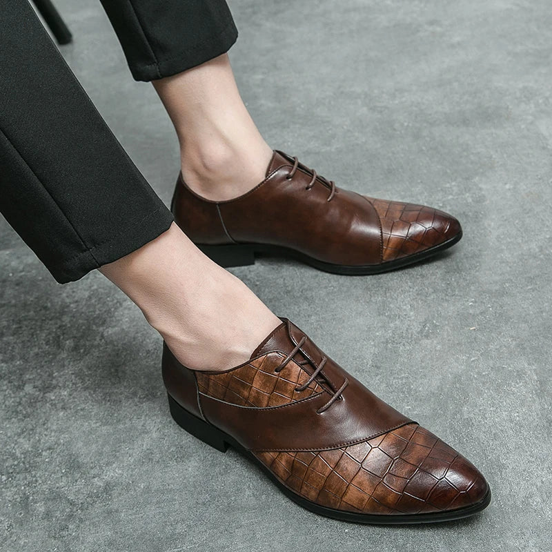 StatesmanStyle™ Leather Oxford Shoes (4)