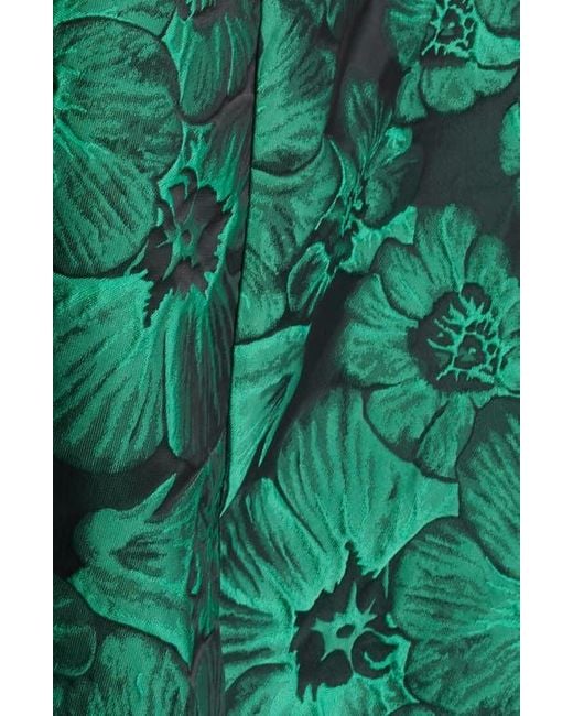 chelsea28-Hunter-Green-Sleeveless-Brocade-Midi-Dress (6)