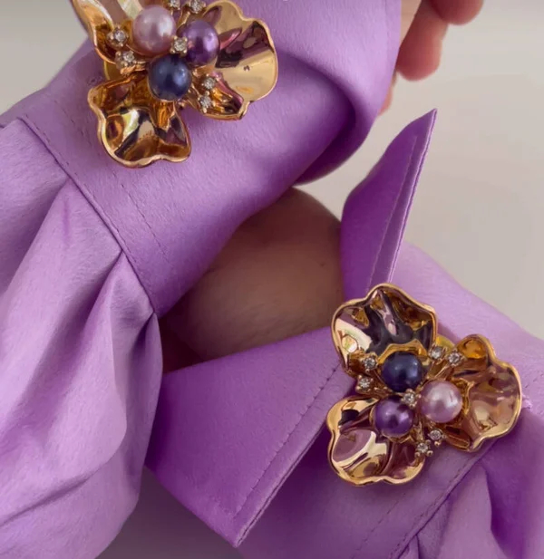 Modello orchidea oro