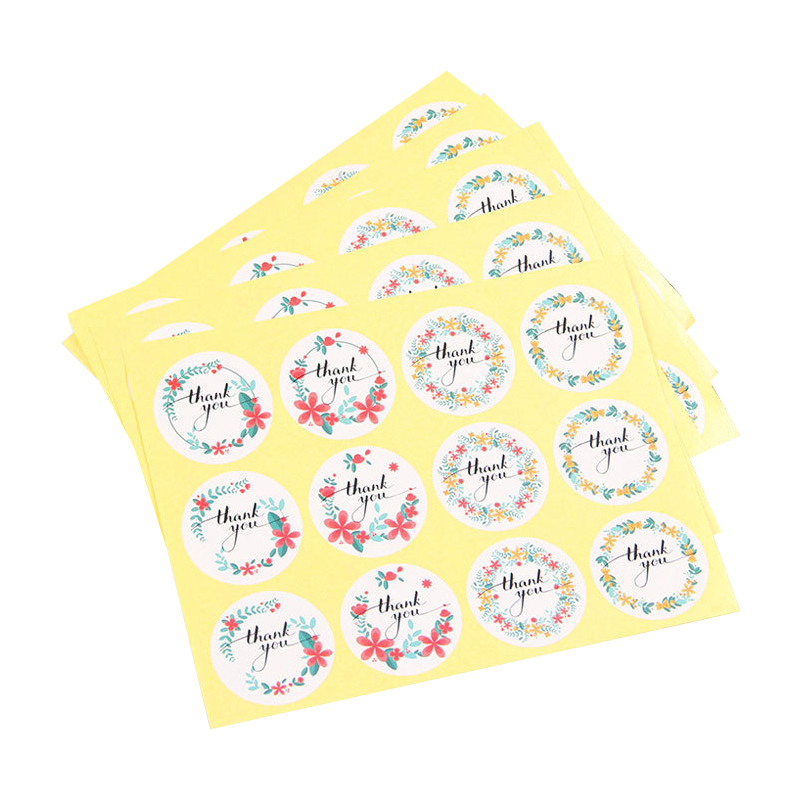 UP TO 80PCS Stickers Labels Thank You Stickers Gift Wrapping Craft Scrapbook DIY - Picture 33 of 37