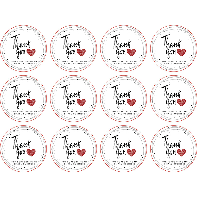 UP TO 80PCS Stickers Labels Thank You Stickers Gift Wrapping Craft Scrapbook DIY - Picture 35 of 37