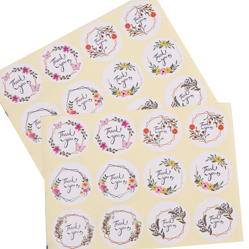 UP TO 80PCS Stickers Labels Thank You Stickers Gift Wrapping Craft Scrapbook DIY - Picture 36 of 37