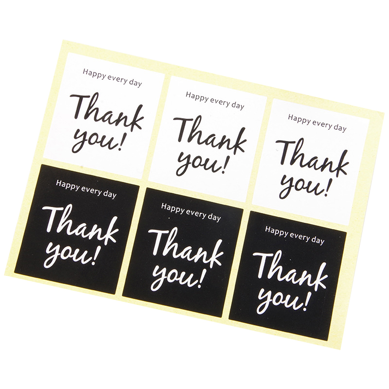 UP TO 80PCS Stickers Labels Thank You Stickers Gift Wrapping Craft Scrapbook DIY - Picture 37 of 37