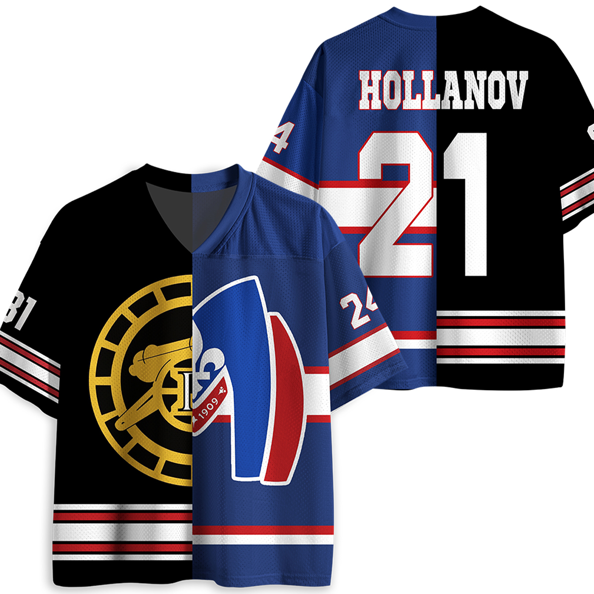 Personalized Hollander Hockey Teacher Mesh Jersey