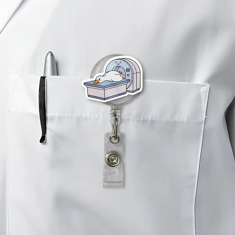 Funny Goose Radiology Badge Reel