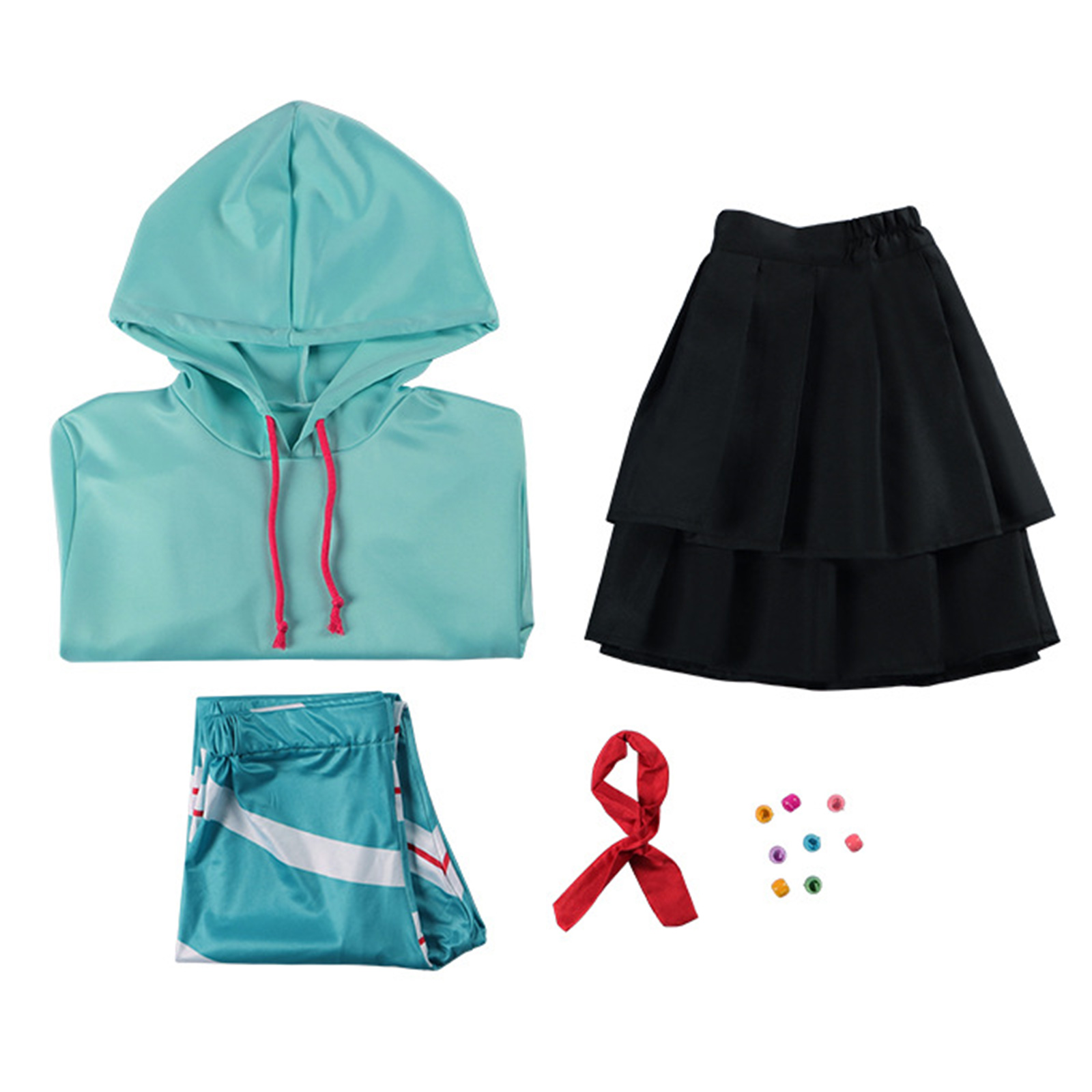Anime Vanellope Von Schweetz Niña Cosplay Disfraz Ralph Breaks Trajes de Halloween - Imagen 8 de 13