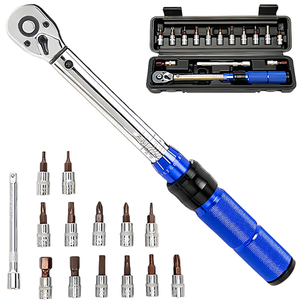 1/4 inch Torque Wrench Set Sturdy Drive Click Torque Screwdriver Wrench Set