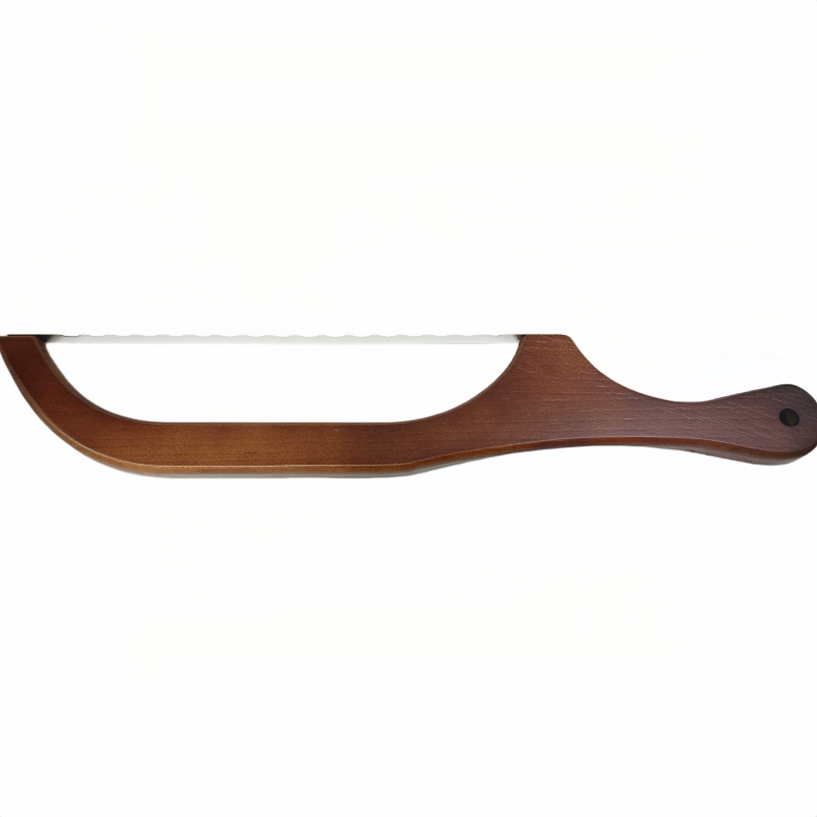 Bread Cutter Serrated Bagel Wooden Bread Bow Cutter Sourdough Bread Slicer