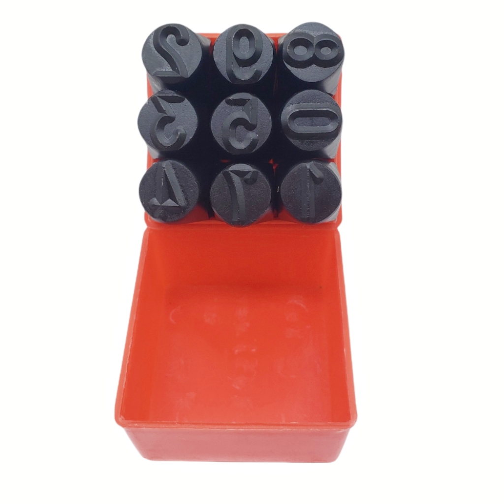 9/27 PCS Number Letter Stamp Set Punch Press Tools Metal Stamps Set for DIY