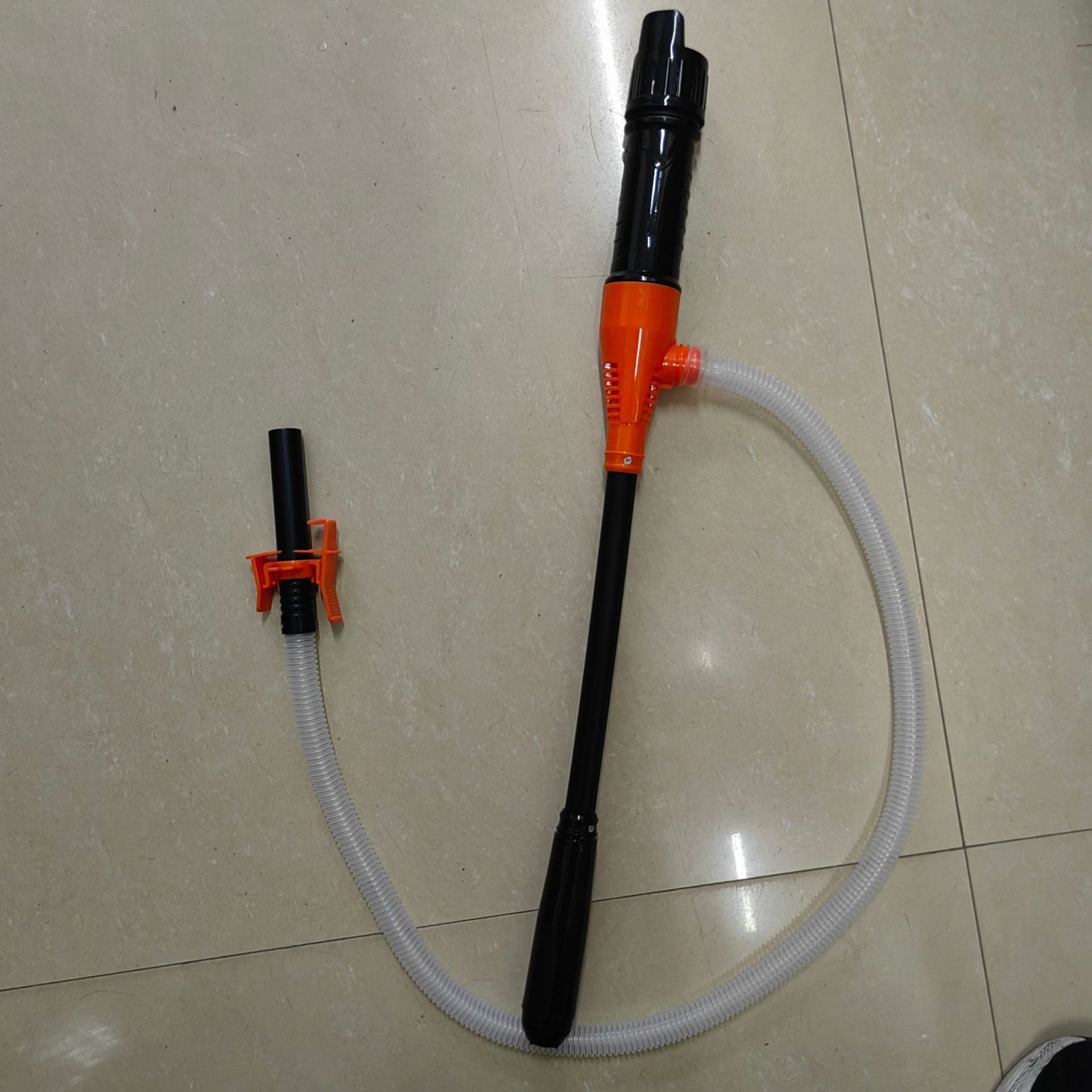 Portable Power Battery Pump Lightweight Material Multi-Use Siphon Fuel Transfer