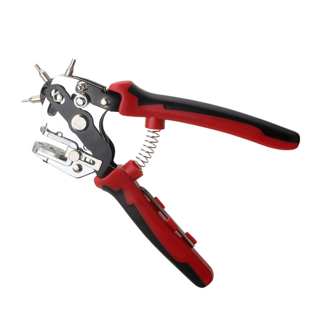 Multi-Size Fabric Leather Hole Puncher Multifunction Belt Hole Puncher for DIY