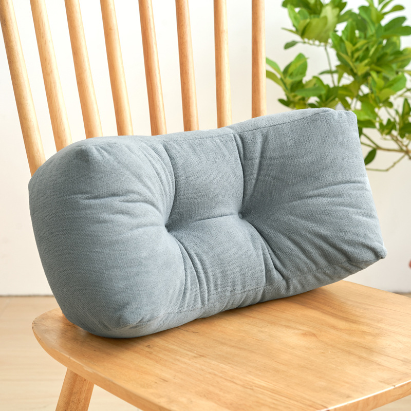 Back Cushion Thickened Lumbar Support with Multicolor Options for Sofa & Office - Picture 21 of 25