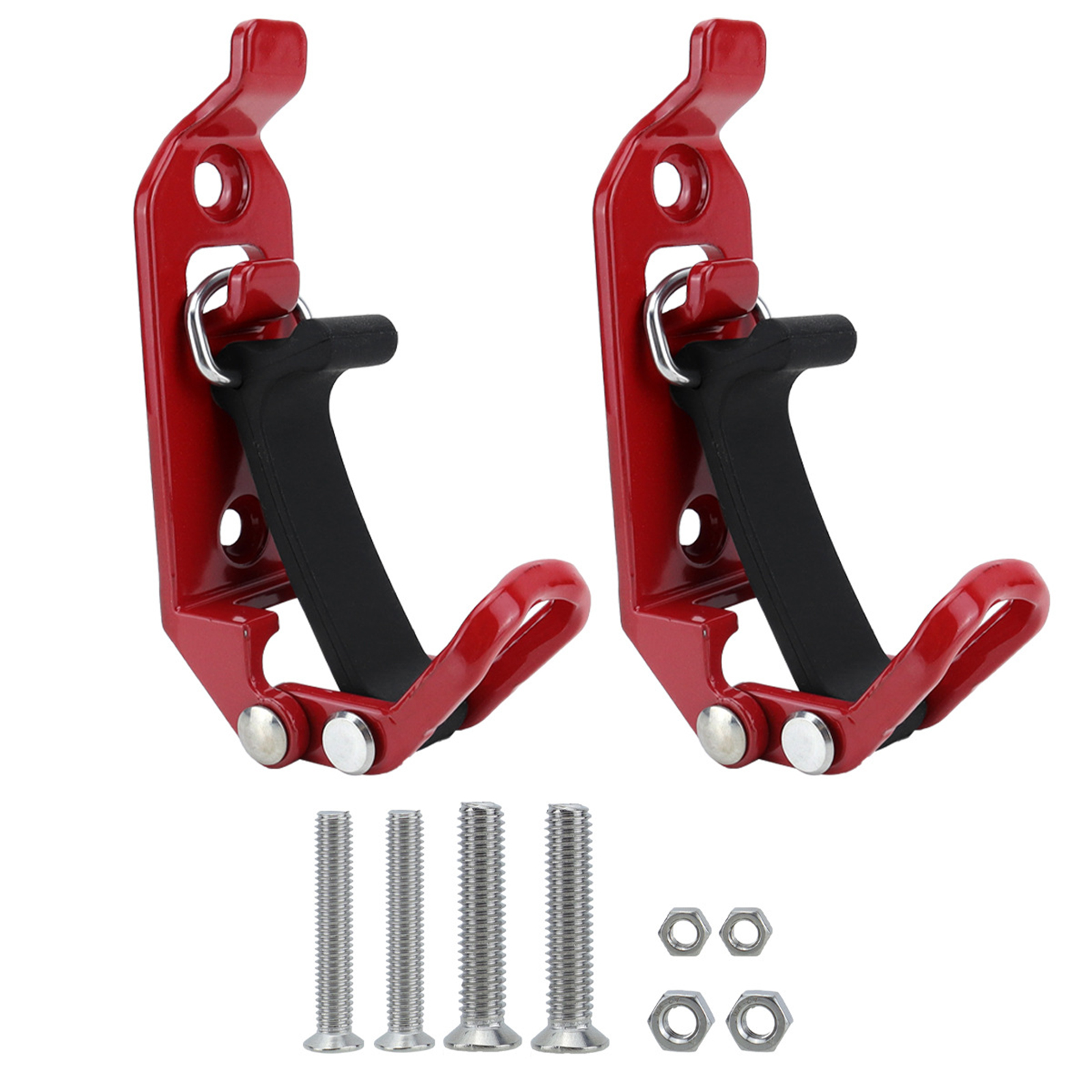 2Pcs Shovel Mount for Roof Rack Accessories Rubber Clamp Mounting Brackets Kit - Picture 13 of 14