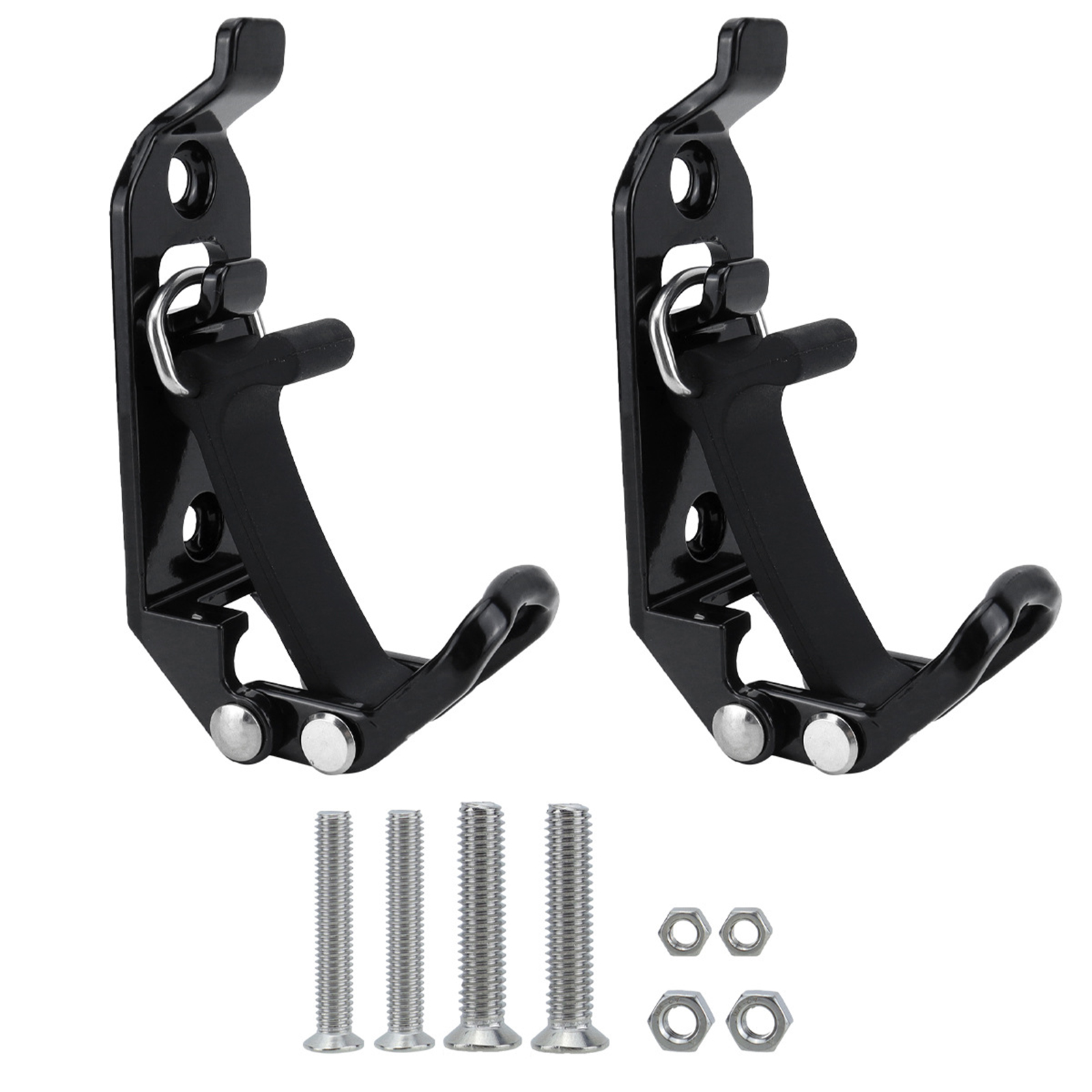 2Pcs Shovel Mount for Roof Rack Accessories Rubber Clamp Mounting Brackets Kit - Picture 14 of 14