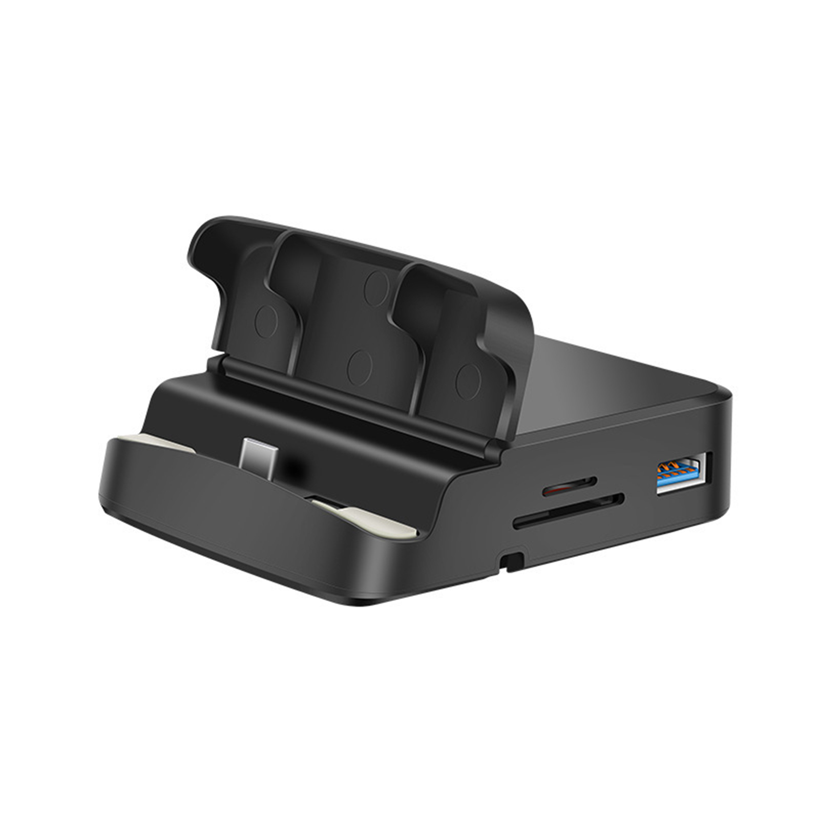 USB Dock Power Adapter Multi-Function & Anti-vibration Phone Mount Dock Station