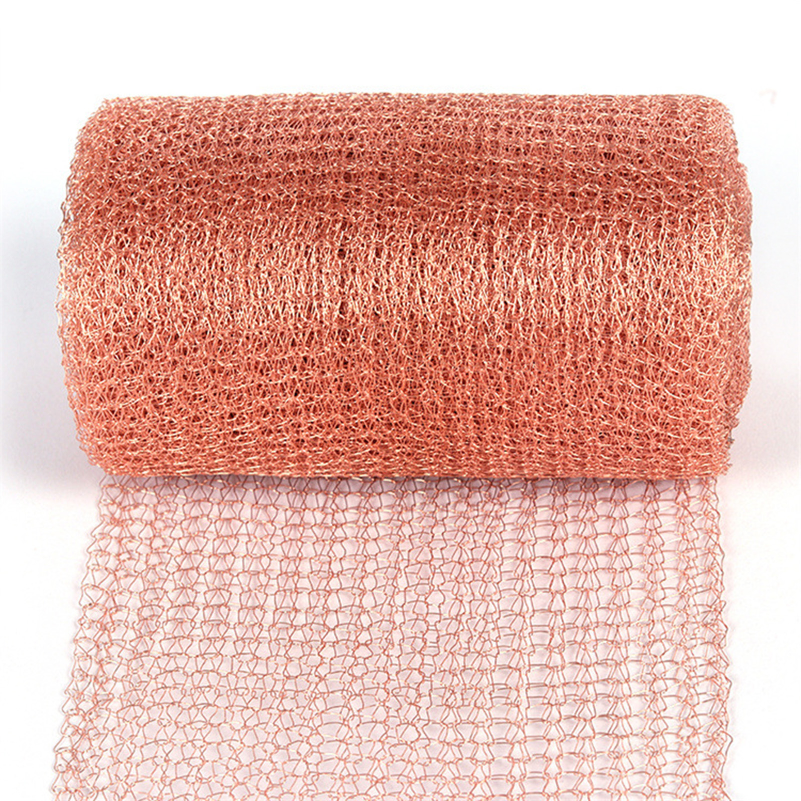 Pure Copper Mesh Rodent Pest Control Fine Wire Mesh Roll for Mouse Hole Filler